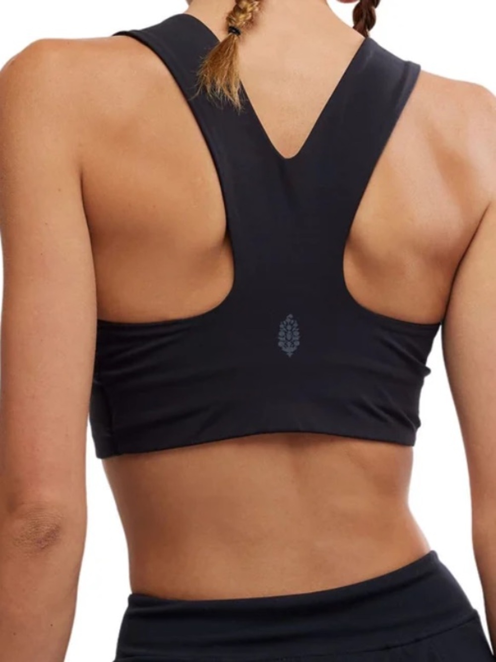Free People Movement Win Win Sports Bra Black Medium